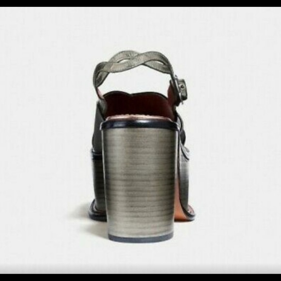 COACH PLATFORM SANDAL - Picture 4 of 6